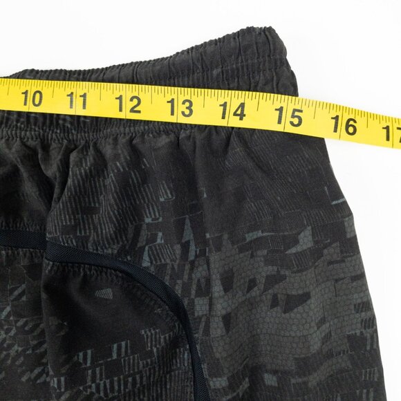 Lululemon Pace Breaker Shorts Men's Large Gray Geometric 9" Inseam Athletic Gym - Picture 10 of 10